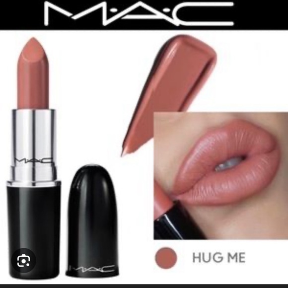 MAC Lustre Lipstick HUG ME #508- Nude Tone Frost Original Formula *USED - Picture 1 of 12